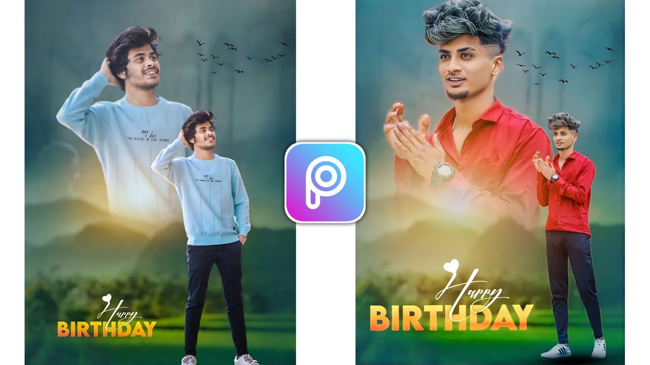 Birthday Banner Video Editing In PicsArt